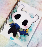 Cute Hollow Knight notebook cuaderno A5