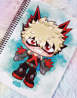 Cute Katsuki notebook cuaderno A5