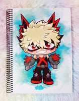 Cute Katsuki notebook cuaderno A5