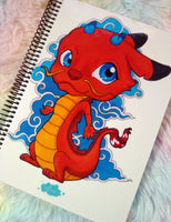 Cute Mushu notebook cuaderno A5