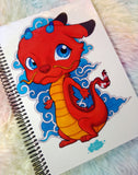 Cute Mushu notebook cuaderno A5