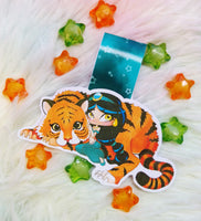 Jasmin and Rajah magnetic bookmark marcapáginas magnético