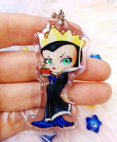 Cute Reina Mala Evil Queen Keychain LLavero