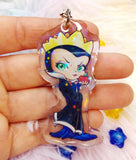 Cute Reina Mala Evil Queen Keychain LLavero