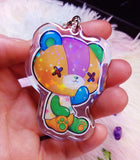 Cute Parches Stitches Keychain LLavero