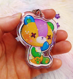 Cute Parches Stitches Keychain LLavero