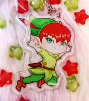 Cute Peter Pan Keychain LLavero