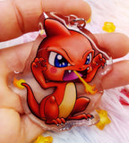 Cute Charmeleon Keychain LLavero