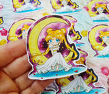 Cute Sailor Moon Pegatina Sticker