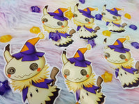 Cute Halloween Mimikyu Pegatina Sticker