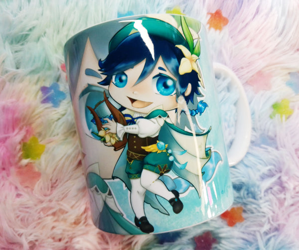 Cute Venti mug taza