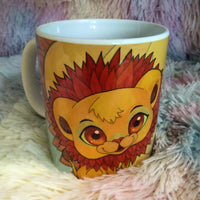 Cute mug taza Simba