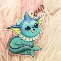 Cute Vaporeon Keychain LLavero