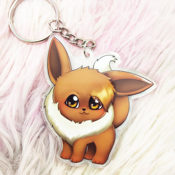 Cute Eevee Keychain LLavero