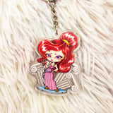 Cute Megara Keychain LLavero