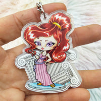 Cute Megara Keychain LLavero