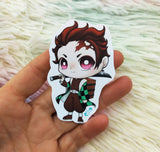 Cute Tanjiro Pegatina Sticker