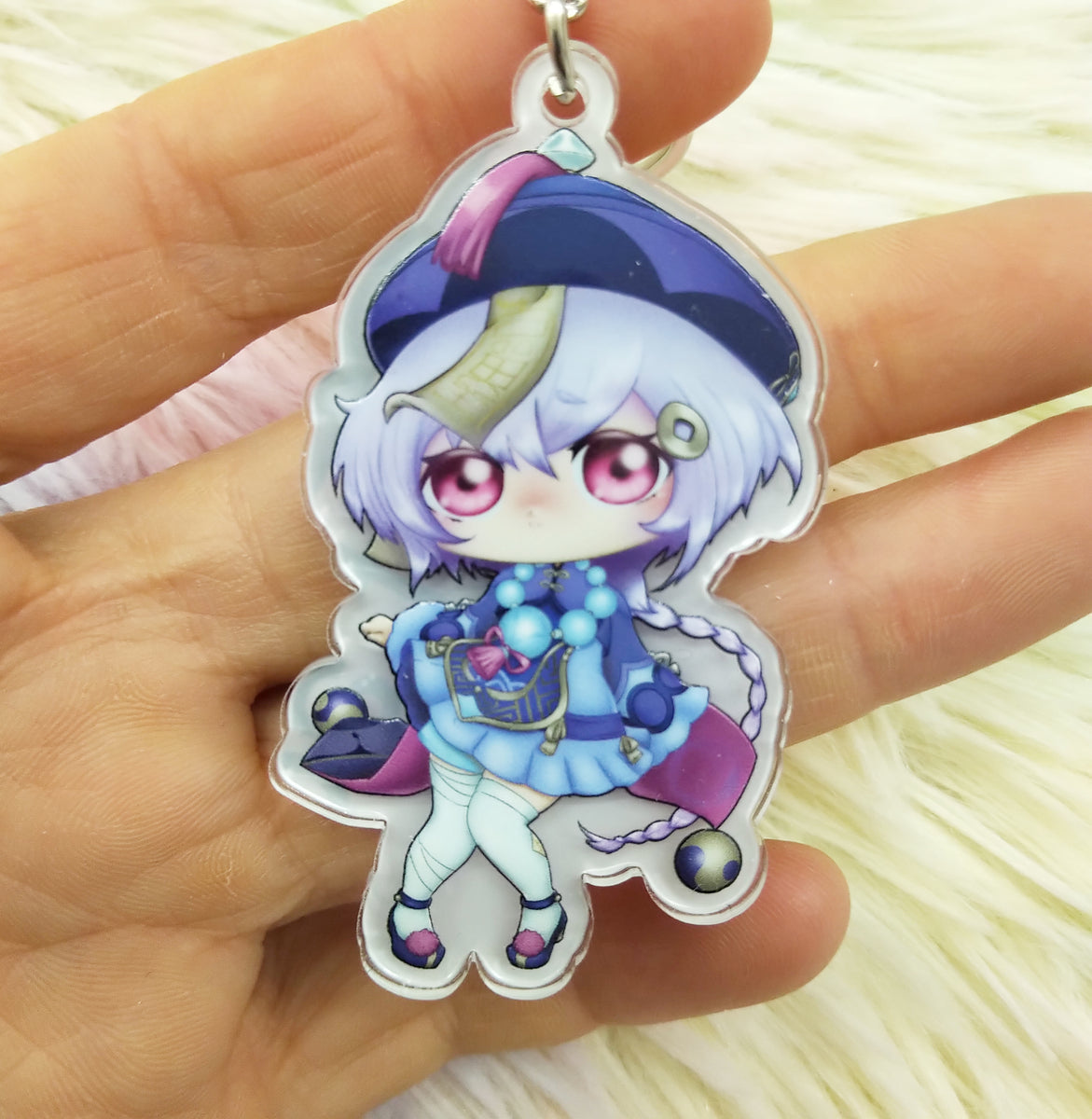 Cute Qiqi Keychain LLavero – elfain