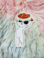 Cute Kodama Pegatina Sticker