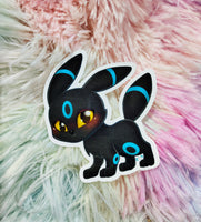 Cute Umbreon Shiny Pegatina Sticker