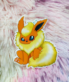 Pack Eevee + eeveelutions 2 umbreon versions Cute Pegatina Sticker