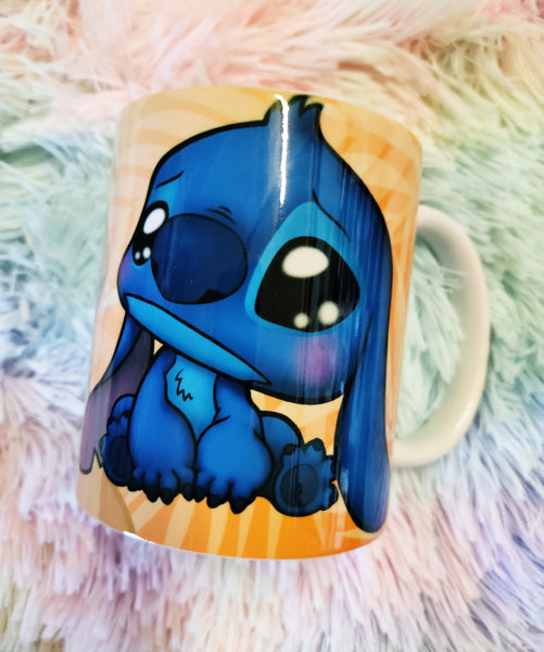 Cute Stitch mug taza