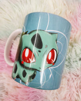 Baby Bulbasaur mug taza