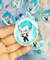 Pegatina Vegeta SS Blue