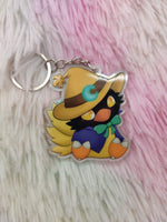 Mago Negro Chocobo Keychain LLavero