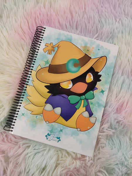 Mago negro Chocobo cuaderno A5 Notebook