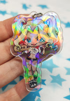 Llavero Harley Quinn Holográfico