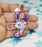 Sylveon Acrylic Keychain