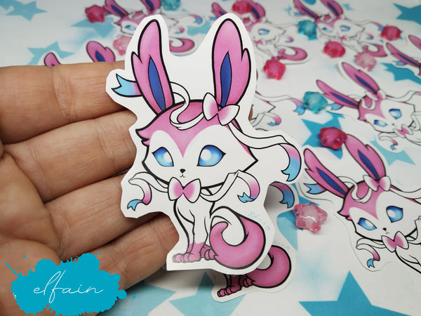 Sticker pegatina papel Sylveon