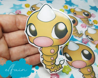 Sticker pegatina papel Weedle