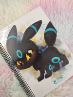 Umbreon shiny cuaderno A5 Notebook