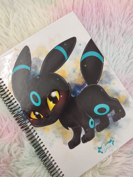 Umbreon shiny cuaderno A5 Notebook